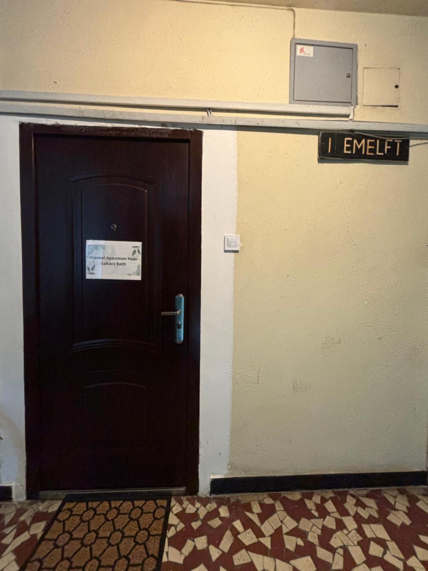 Appartement Frankel Near Lukacs Bath Boedapest